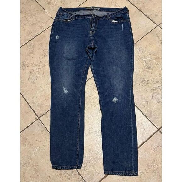 Old Navy Sweetheart mid rise denim jeans size‎ 14 - Picture 1 of 5